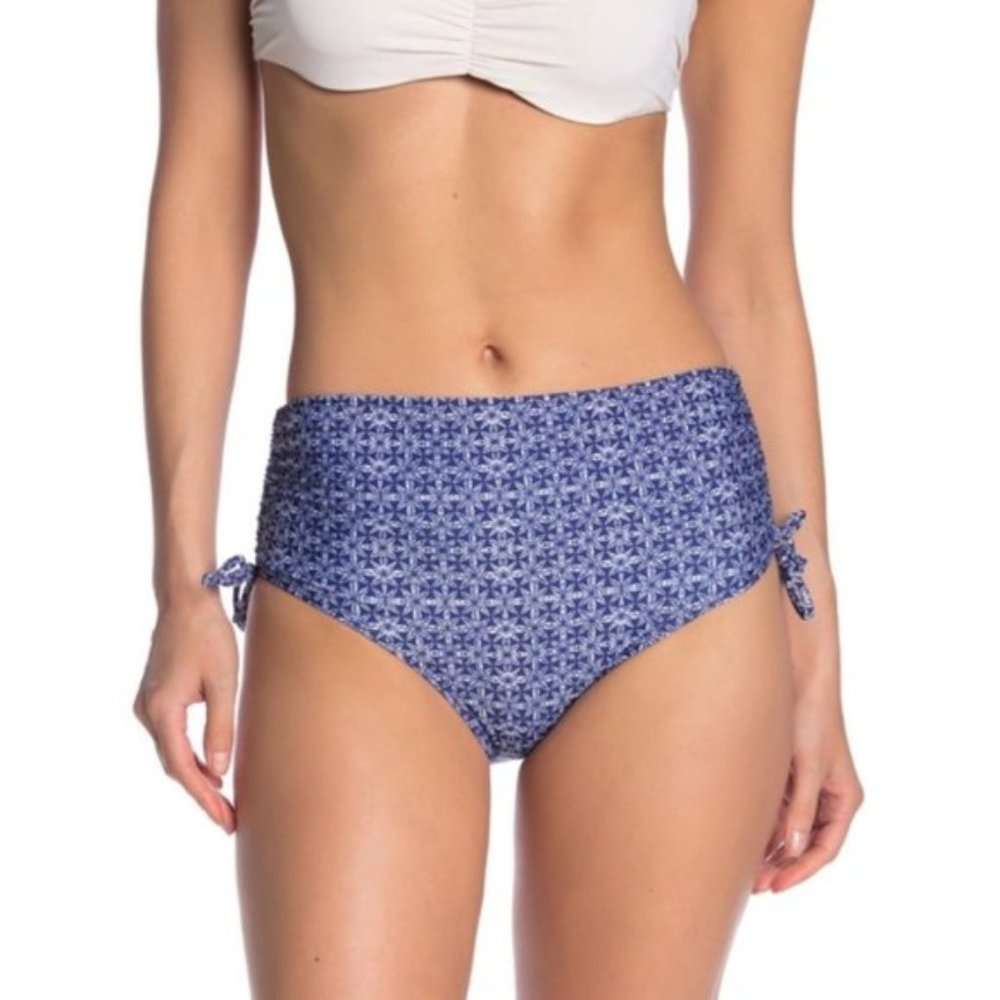 *Sold* NICOLE MILLER High Waist Mosaic Bikini Bottoms NWT Small & Large